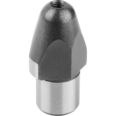 Locating Pin Short Version, Form:C, D1=10, D2=7, H=13,7, Tool Steel